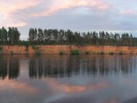 Abendstimmung auf der Wolga