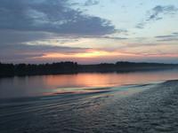 Abendstimmung auf der Wolga