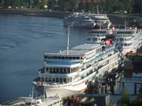 Im Flusshafen St. Petersburg