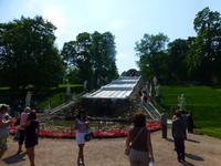 Die berühmte Schachbrettkaskade.