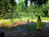 Viele kleine Wasserspiele waren besonders für die Kinder interessant.