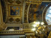 Deckenmalereien in der Isaaks-Kathedrale.