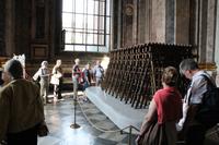 Modelkonstruktion um die Isaak Kathedrale bauen zu können