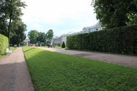 Blick im Garten des Katharina Palast