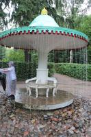 Wasserspiel im Garten des Peterhof