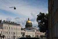 Blick vom Yusopof Palast auf die Isaak Kathedrale