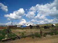 im burjatischen Dorf