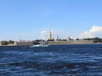 Auf der Newa, Blick Richtung Haseninsel