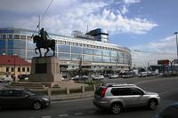 Hotel Moskwa vor dem Alexander-Newskij-Kloster