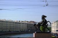 Anitschkow-Brücke über die Fontanka