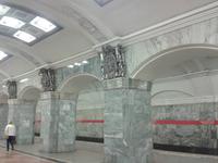 St. Petersburg - Fahrt mit der Metro