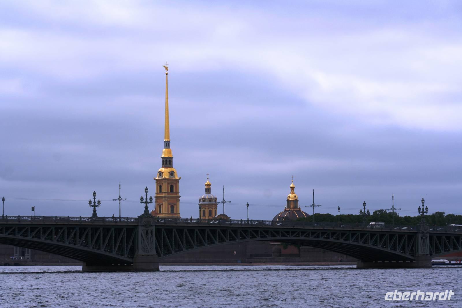 St. Petersburg - Bootsfahrt - Peter-und-Paul-Festung