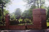 Unterwegs in t. Petersburg - Ehemaliger Zaun des Schlossparks