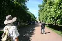 Peterhof - Spaziergang im unterem Park