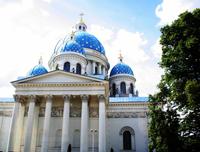 Unterwegs in St. Petersburg - Dreifaltigkeitskathedrale
