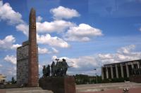 Denkmal der heldenhaften Verteidiger Leningrads