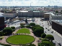 Blick von der Issak-Kathedrale auf St.Petersburg
