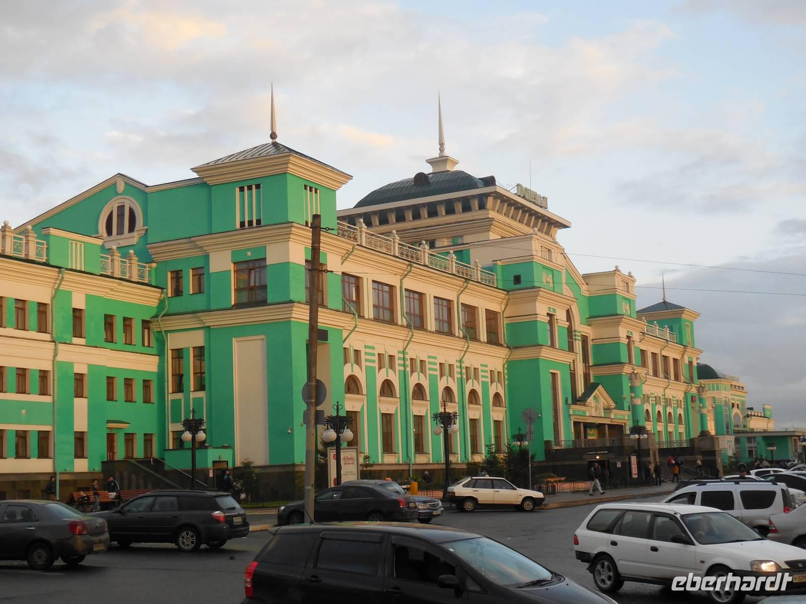 Omsk, Bahnhof 