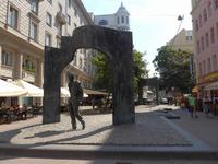 Russland, Moskau, moderne kunst am alten Arbat