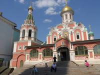 Russland, Moskau,  Roter Platz vor der Kazaner Kirche