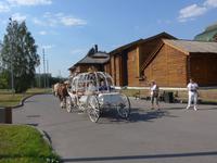 Russland, Moskau, Hochzeit im Kolomenskoje Park