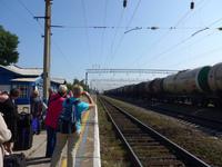 Russland, Burjatien, Bahnhof St.Selenga