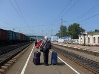 Russland, Ankunft in Sljudjanka 