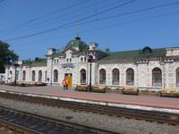 Russland, Bahnhof von Sljudjanka