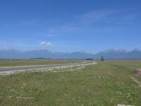 Russland, Tunkatal, Blick zum Sarjangebirge