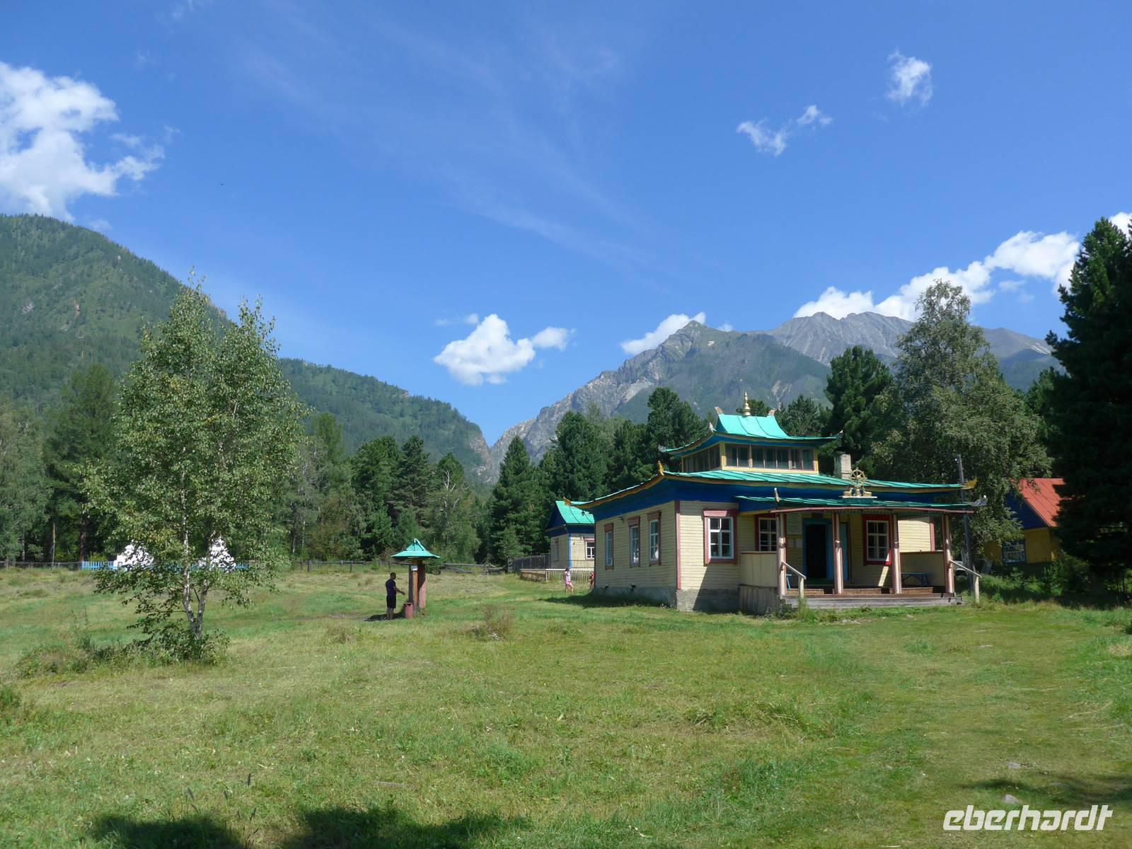 Russland, Tunkatal, budd. Tempel