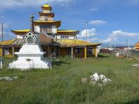 Russland, Tunkatal, Schemtschuk, budd. Tempel