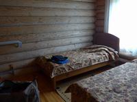 Russland, Baikalsee, Polovinnia,  Lesnaja Skaska, in einer Holzblockhütte