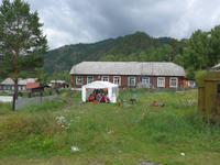 Russland, Baikalsee, Polovinnia, Verpflegung der Touristen