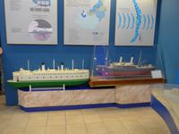 Russland, Listvjanka, im Baikalmuseum, hist. Eisbrecher