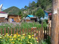 Russland, Listvjanka, Dorfidylle