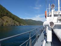 Russland, Listvjanka,  Bootsfahrt