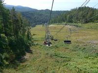 Russland, Listvjanka, Sessellift zum Tschersky Stein