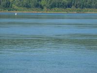 Russland, Listvjanka, Schamanenstein in der Angara