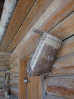 Russland, Talzy-Museum, Gefäß aus Birkenrinde