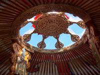 Russland, Talzy-Museum, Burjatische Jurte