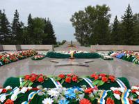 Russland, Irkutsk, Ewige Flamme