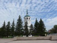 Russland, Irkutsk, Turm der Erlöserkirche