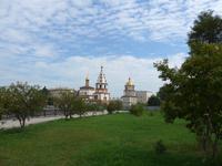 Russland, Irkutsk, Kathedrale zu Christi Erscheinen