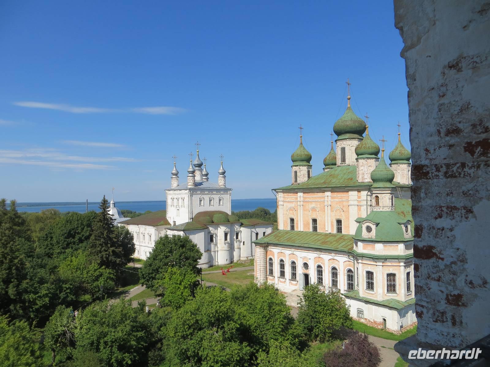 Pereslawl Salesski, Blick vom Bergkloster auf den Plewtschewo-See