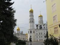 Moskauer Kremlblick aus dem Kremlpark