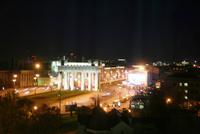 Nächtlicher Blick aus dem Hotel