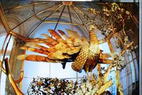 In der Eremitage - Pfauenuhr