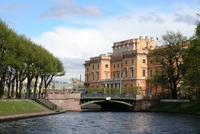 Bootsfahrt auf den Kanälen und der Newa