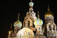 St. Petersburg bei Nacht - Blutskirche