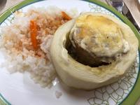 Abendessen im Minihotel Olchon